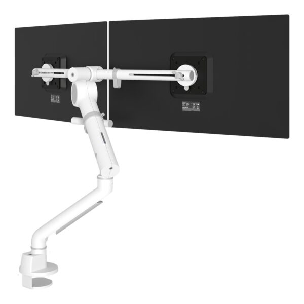 Monitor-Doppelarm XXL weiß